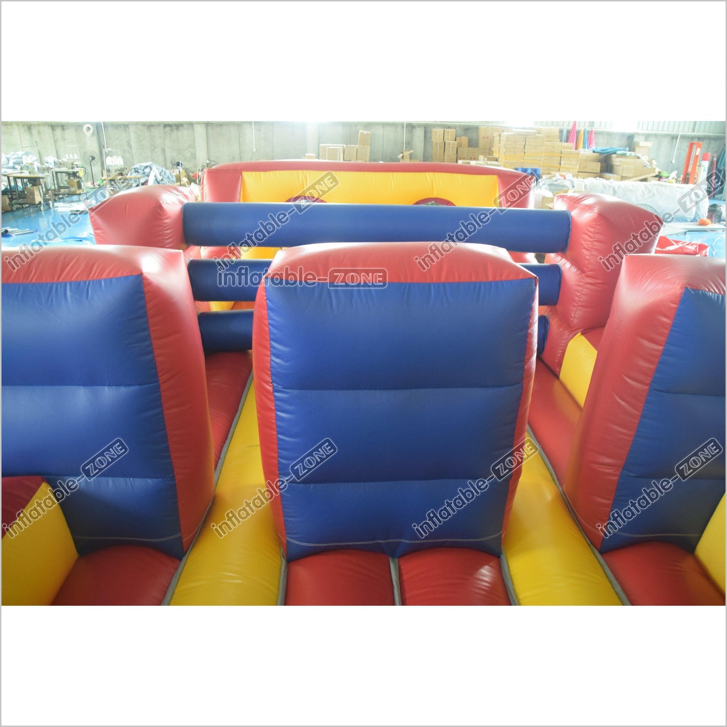 Extreme Inflatable Obstacle Course Warrior Jump Inflatable Floating Obstacle Course For Sale - Inflatable-Zone