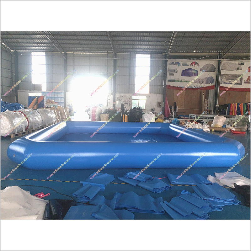 Family Inflatable Swimming Pool Blue Outdoor Target Inflatable Pool Colour Water Game - Inflatable-Zone