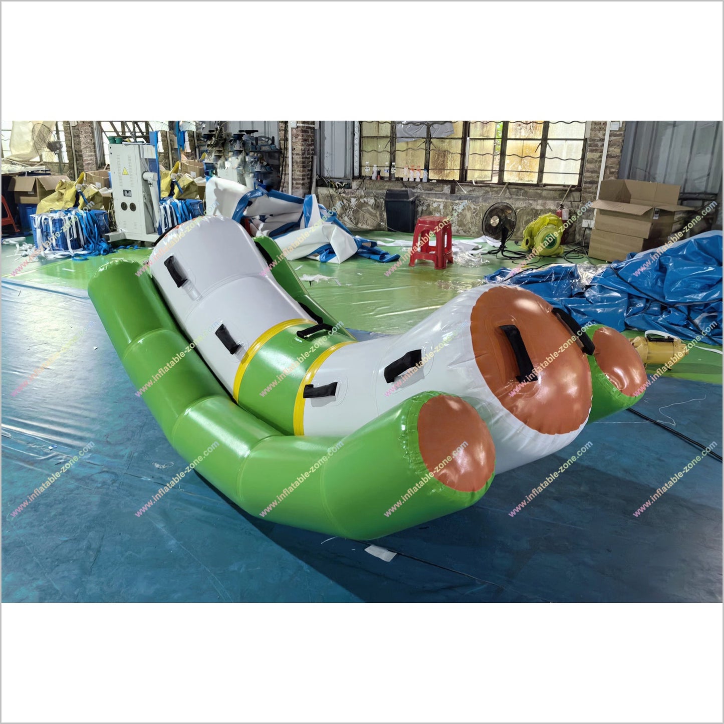 Floating Toys Inflatable Teeter Totter Water Sport Equipment Seesaw Water Rocker Pool Party Games For Adults - Inflatable-Zone