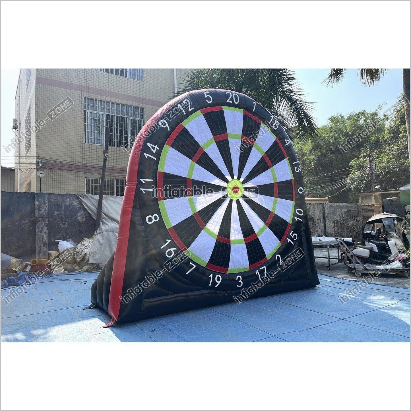 Foot Darts Inflatable Blow Up Soccer Dart Board Inflatable Football Darts Inflatable Games For Rent - Inflatable-Zone