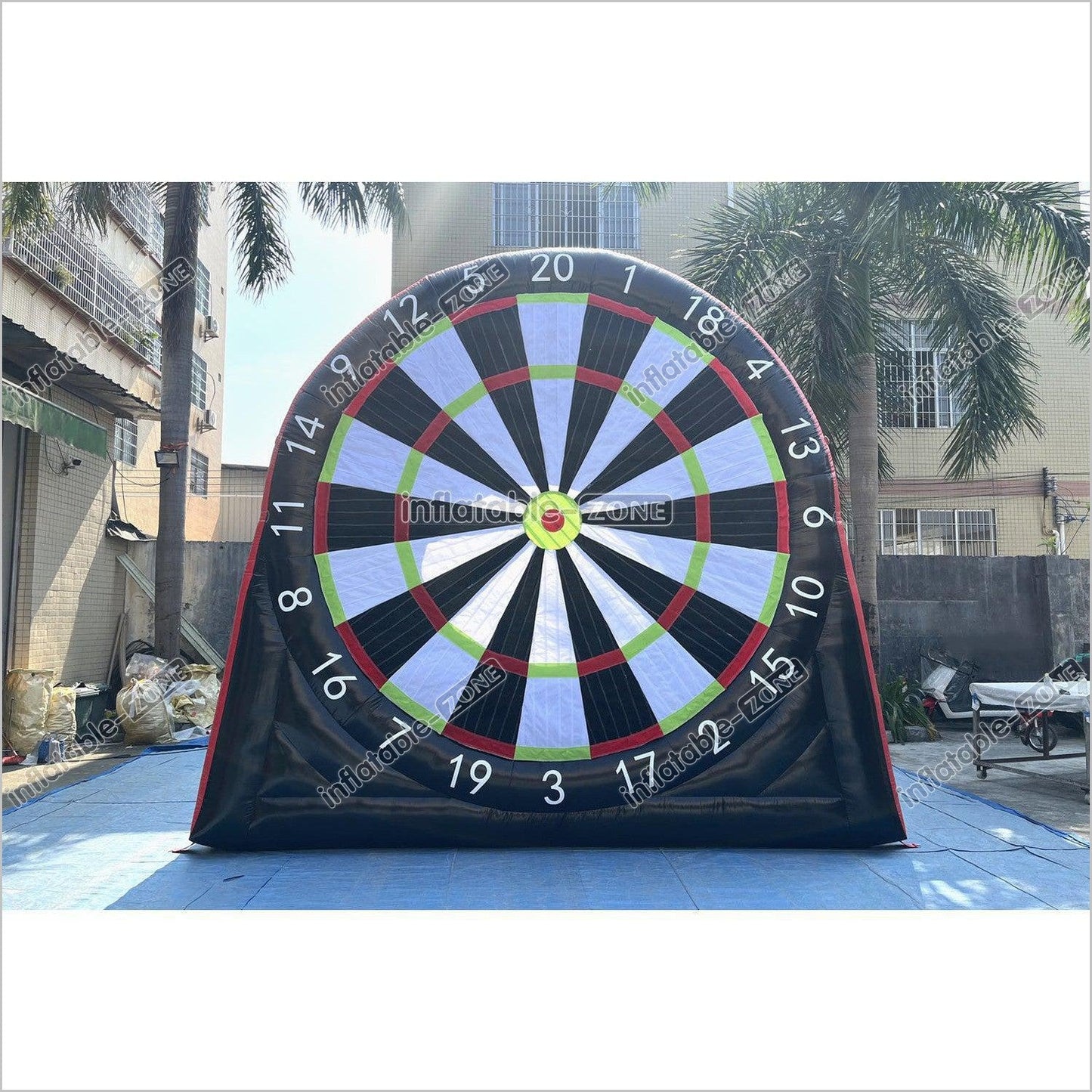Foot Darts Inflatable Blow Up Soccer Dart Board Inflatable Football Darts Inflatable Games For Rent - Inflatable-Zone