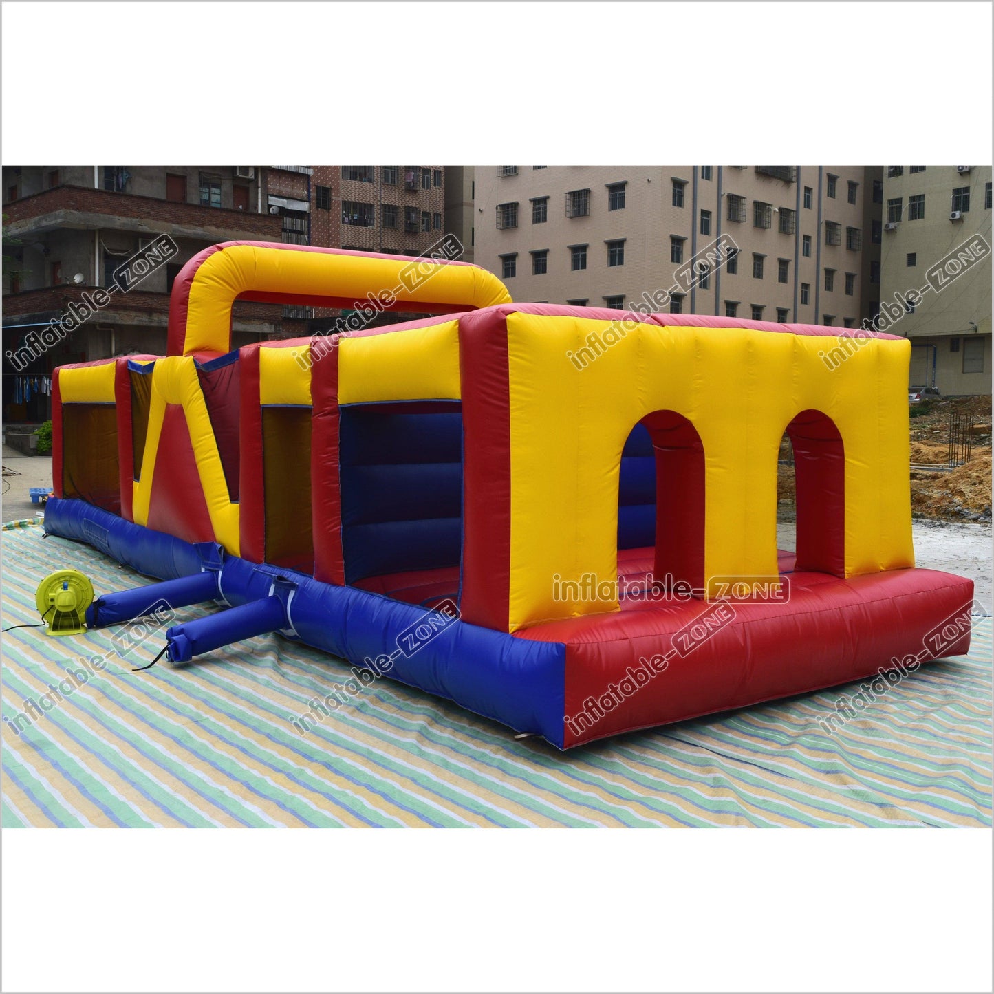 Fun House Obstacle Course Cost To Rent Inflatable Obstacle Course Bouncy Assault Course Near Me - Inflatable-Zone