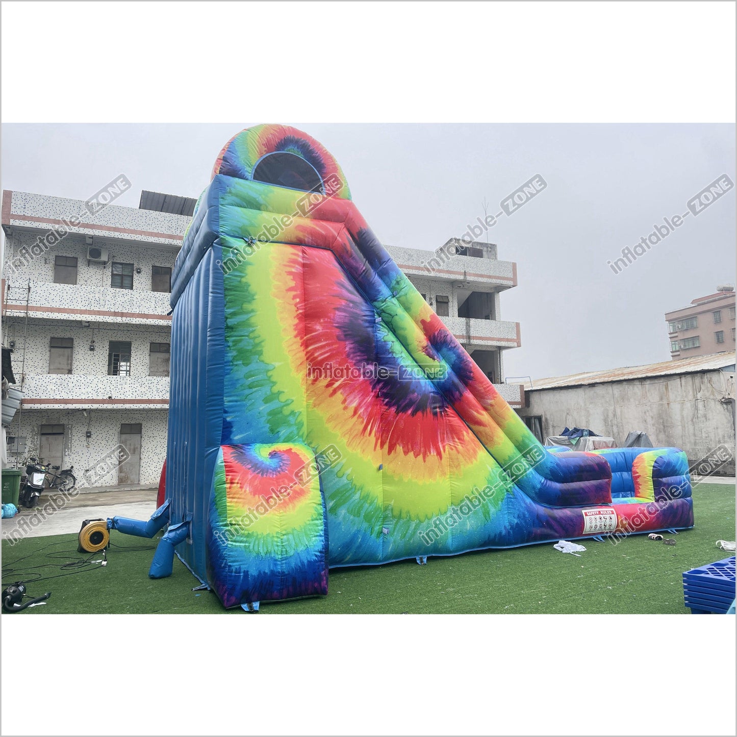 Commercial Inflatable Double Slide Outdoor Inflatable Big Slide Giant Inflatable Dry Slide For Kids - Inflatable-Zone