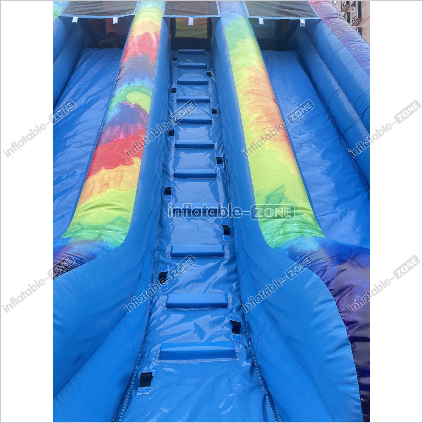 Commercial Inflatable Double Slide Outdoor Inflatable Big Slide Giant Inflatable Dry Slide For Kids - Inflatable-Zone