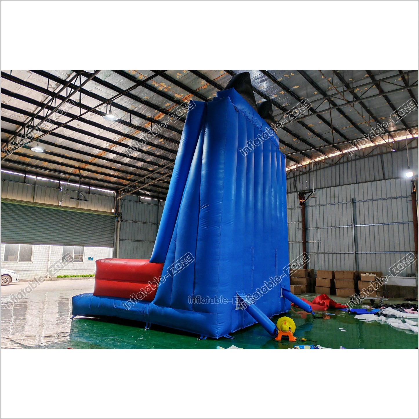 Inflatable Climbing Wall Inflatable Sports Games Giant Inflatable Rock Climbing Wall With Mattress For Party - Inflatable-Zone