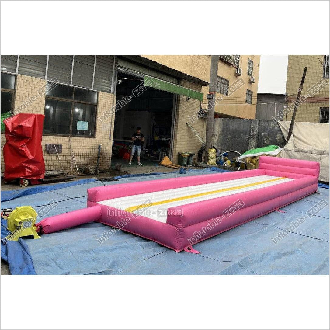 Best Inflatable Gymnastics Tumbling Mat Gymnastic Floor Run Track Sports Equipment Inflatable Bouncy Track - Inflatable-Zone