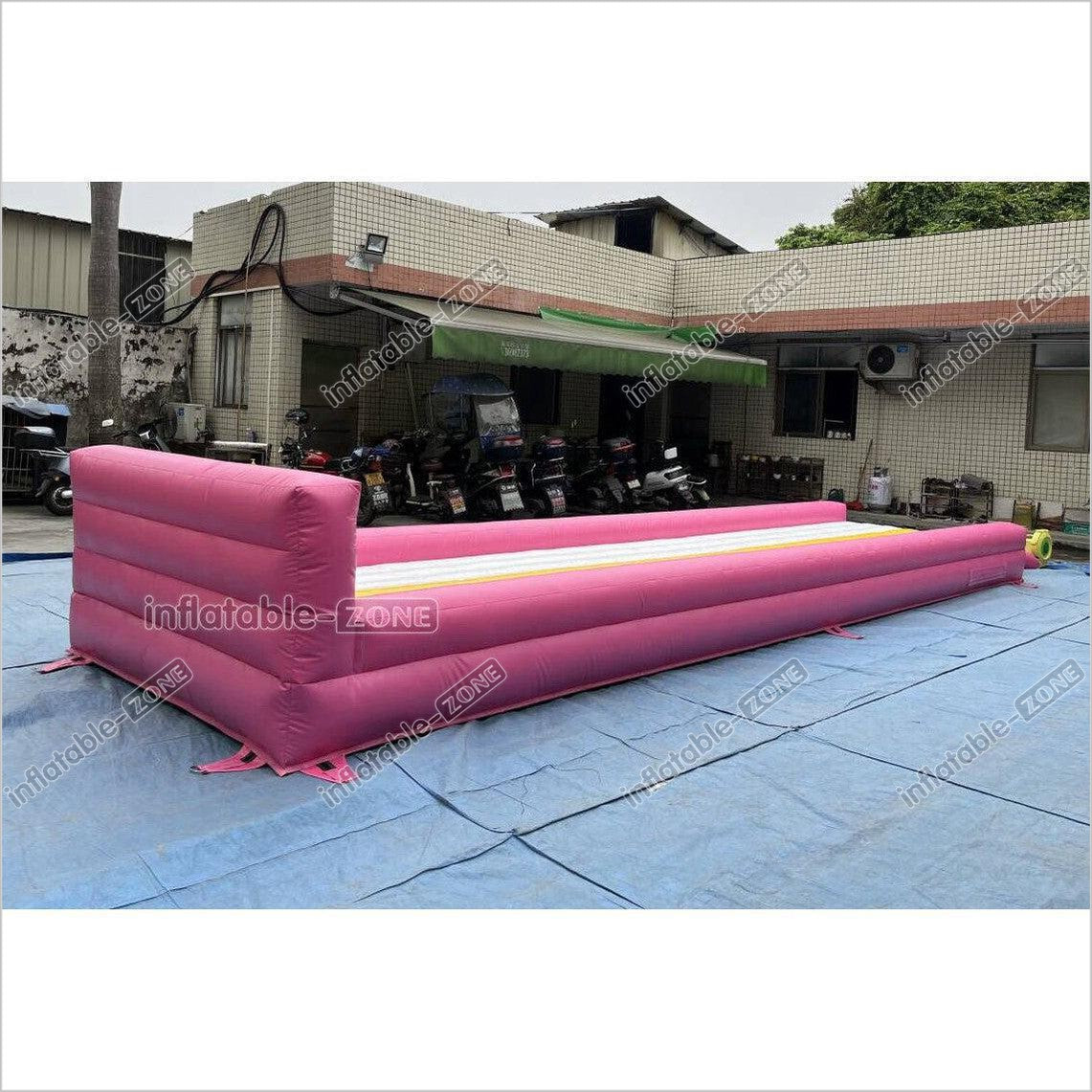Best Inflatable Gymnastics Tumbling Mat Gymnastic Floor Run Track Sports Equipment Inflatable Bouncy Track - Inflatable-Zone