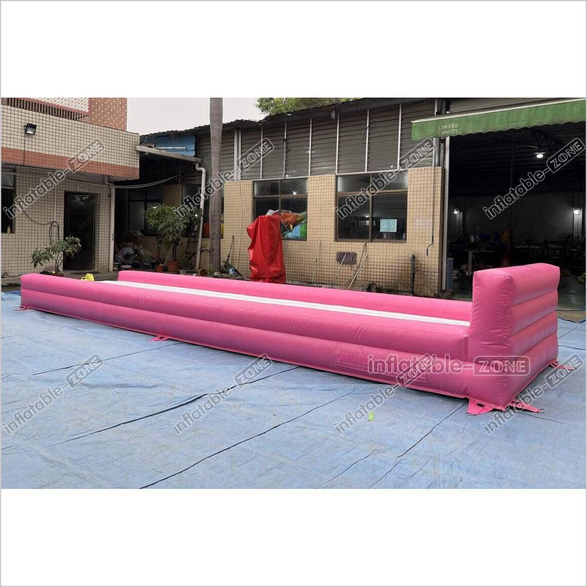 Best Inflatable Gymnastics Tumbling Mat Gymnastic Floor Run Track Sports Equipment Inflatable Bouncy Track - Inflatable-Zone