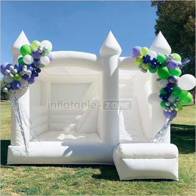 Popular Party Jumper Adult Wedding Bounce House White,Small Bounce Castle For Wedding