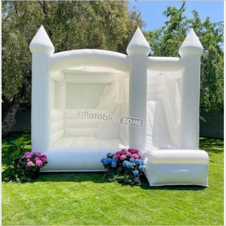 Popular Party Jumper Adult Wedding Bounce House White,Small Bounce Castle For Wedding
