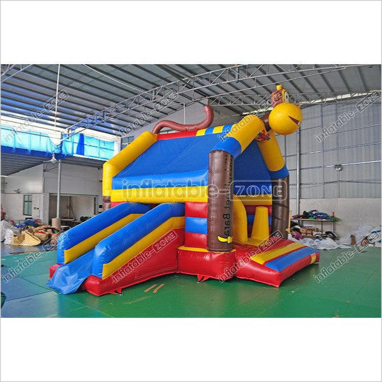 Giant Funny Inflatable Slide Bouncer Commercial Jumping Castles