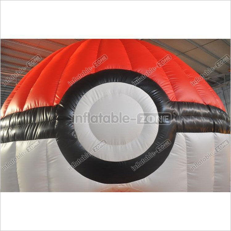 Inflatable Bouncer Pokeball Castle, Kids Jumping Pikachu Pokeball Castle