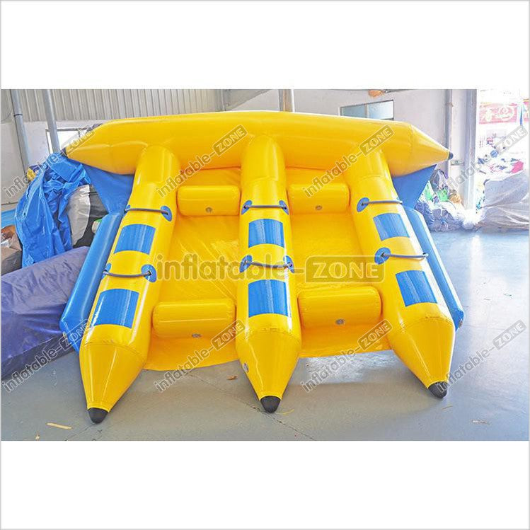 Adult Inflatable Fly Fish Water Game Inflatable Flying Fish Banana Boat For Water Sports