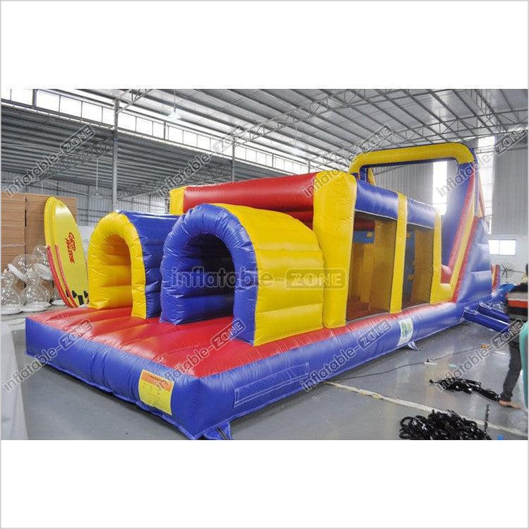 Funny Large Inflatable Comb Obstacle Course Party Inflatable Obstacle Course For Team Events