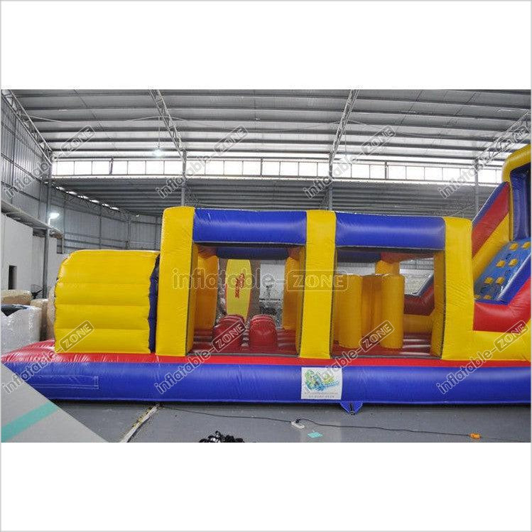 Funny Large Inflatable Comb Obstacle Course Party Inflatable Obstacle Course For Team Events