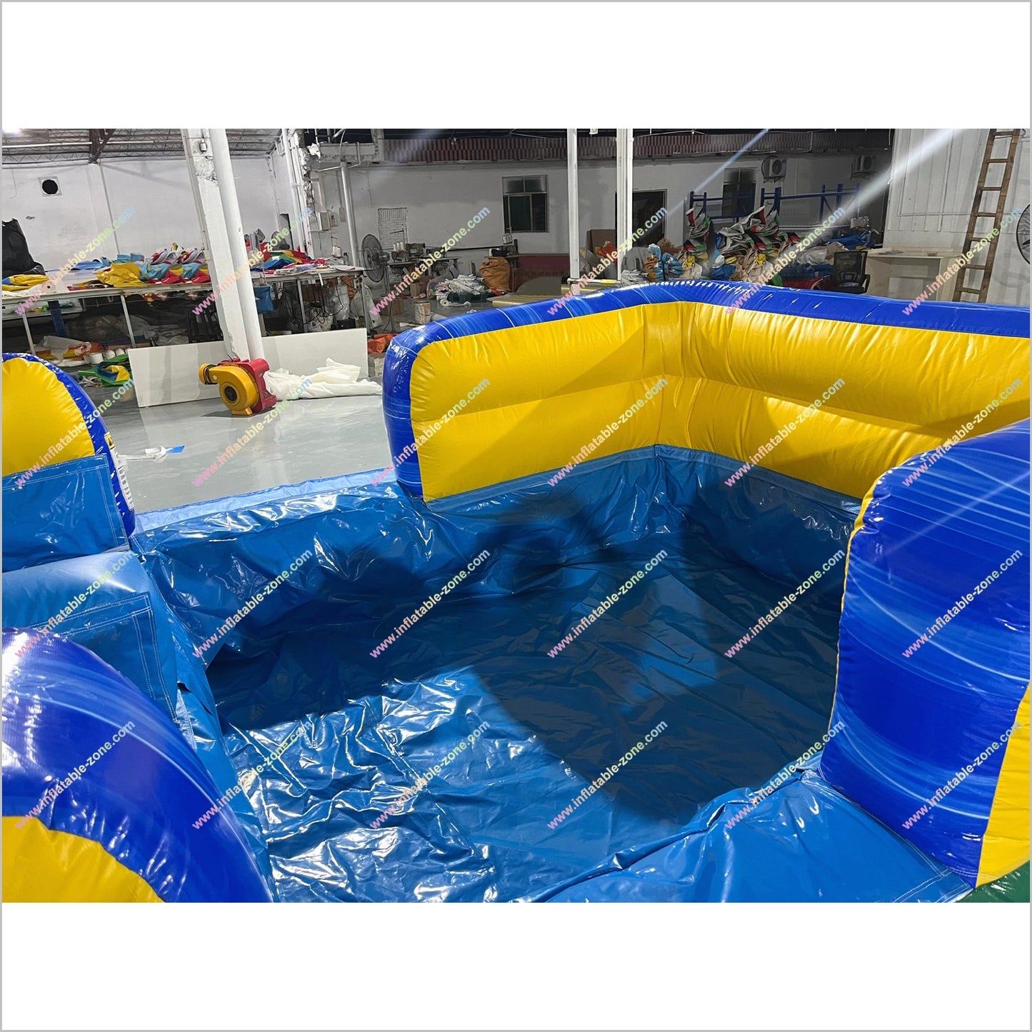 Huge Water Slide Inflatable Dual Lane Tiki Shot Inflatable Water Slides And Pools Indoor Playground Equipment For Sale