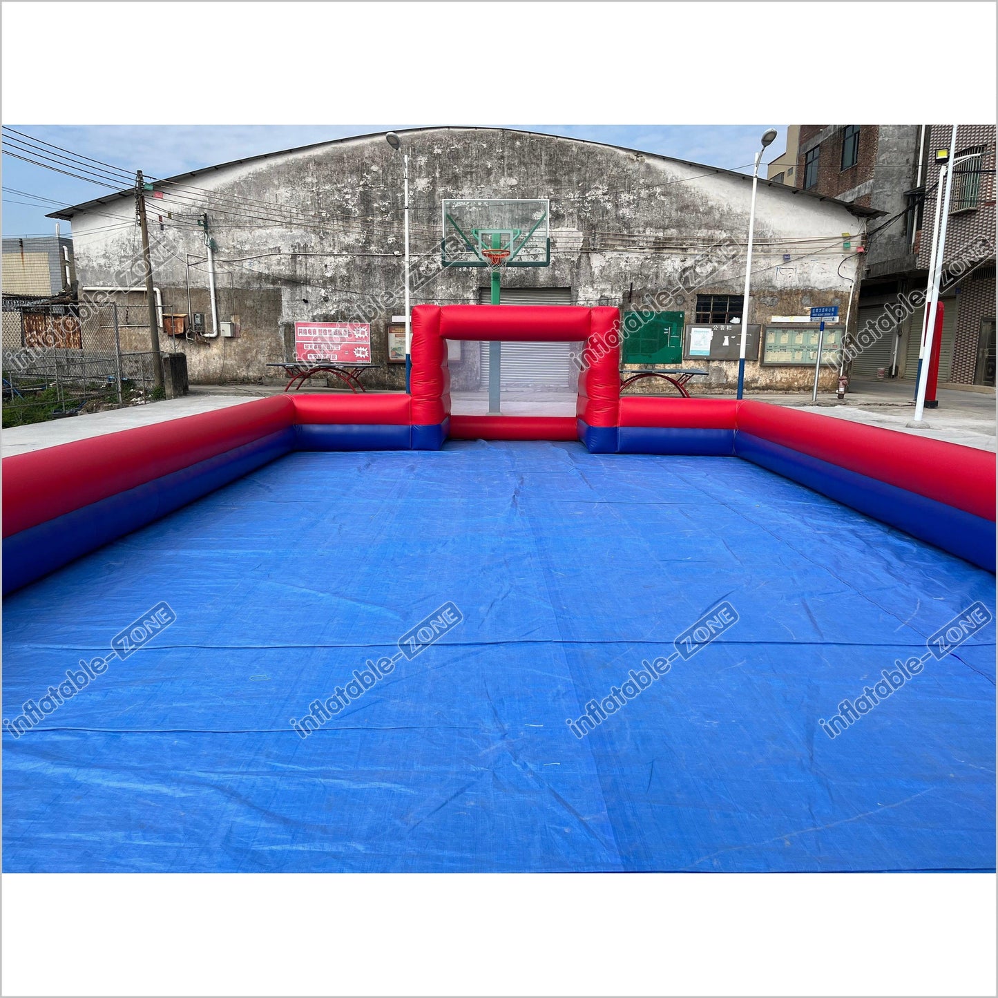 Inflatable Game Football Field, Soccer Arena - Inflatable-Zone