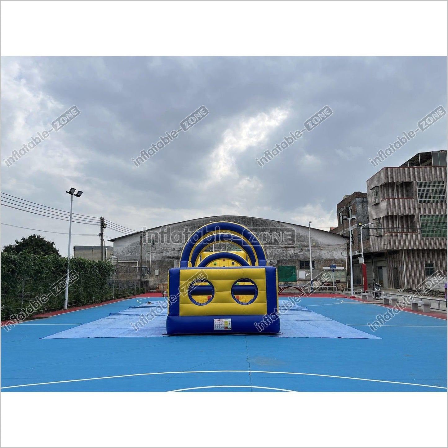 Inflatable Obstacle Course Bounce House Obstacle Course Jumper With Climbing Game - Inflatable-Zone
