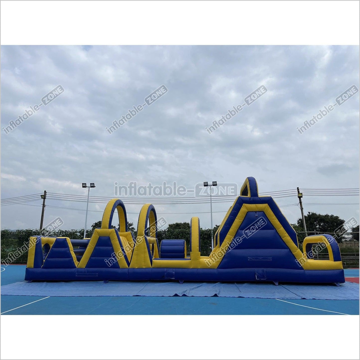 Inflatable Obstacle Course Bounce House Obstacle Course Jumper With Climbing Game - Inflatable-Zone