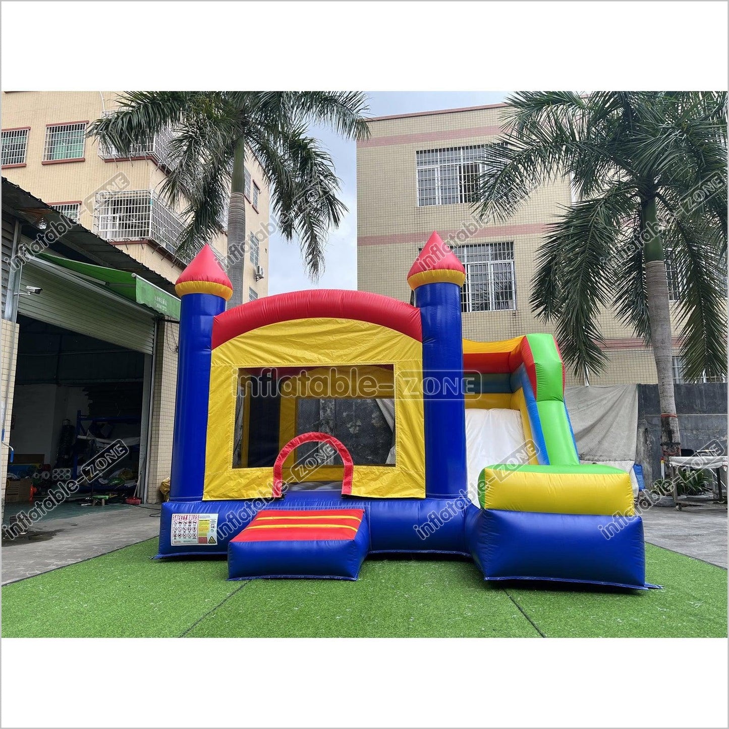 Inflatable Jumping House Bouncer Castle Blow Up Bounce House With Slide - Inflatable-Zone