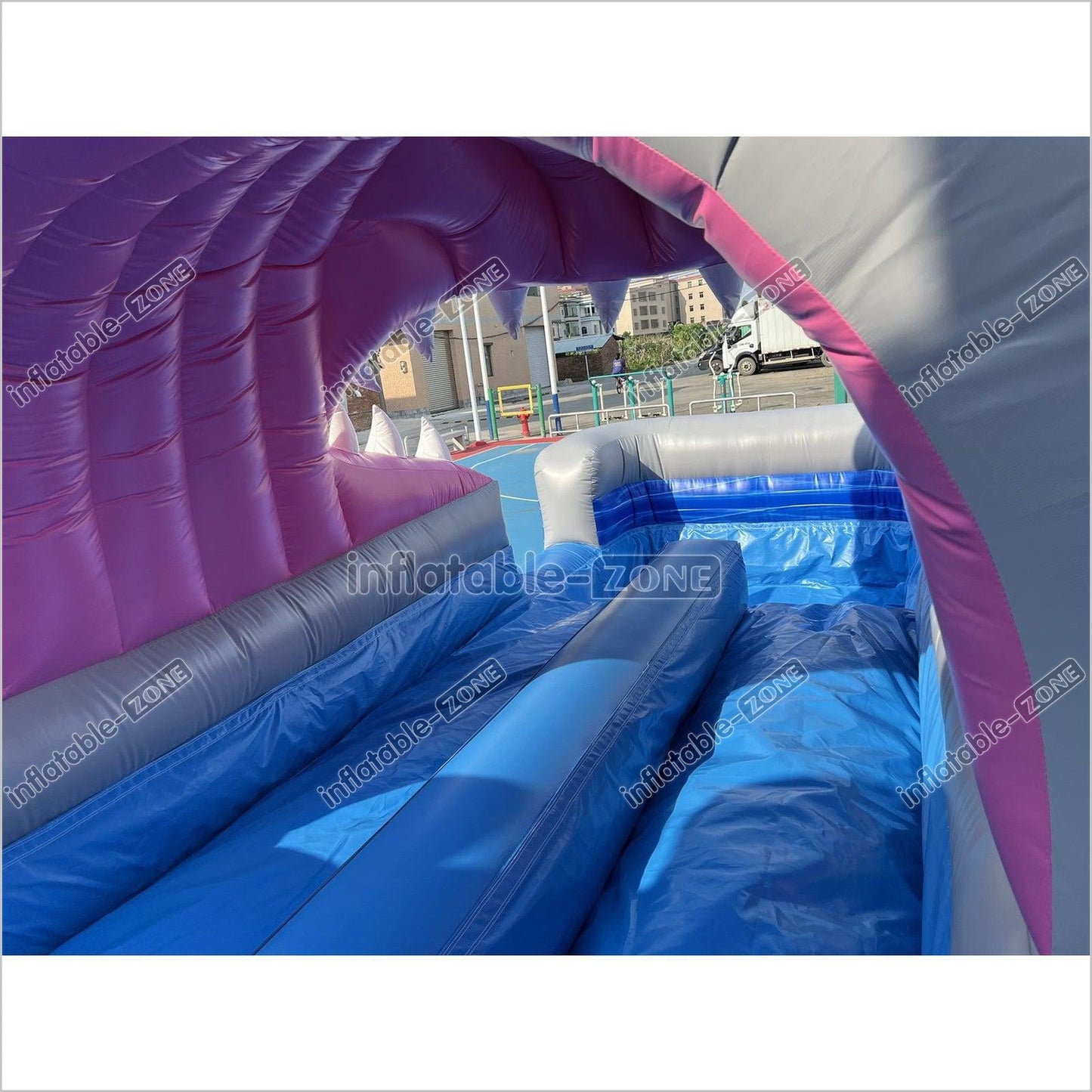 Inflatable Shark Water Slide Shark Blow Up Water Slide Shark Bounce House Water Slide - Inflatable-Zone