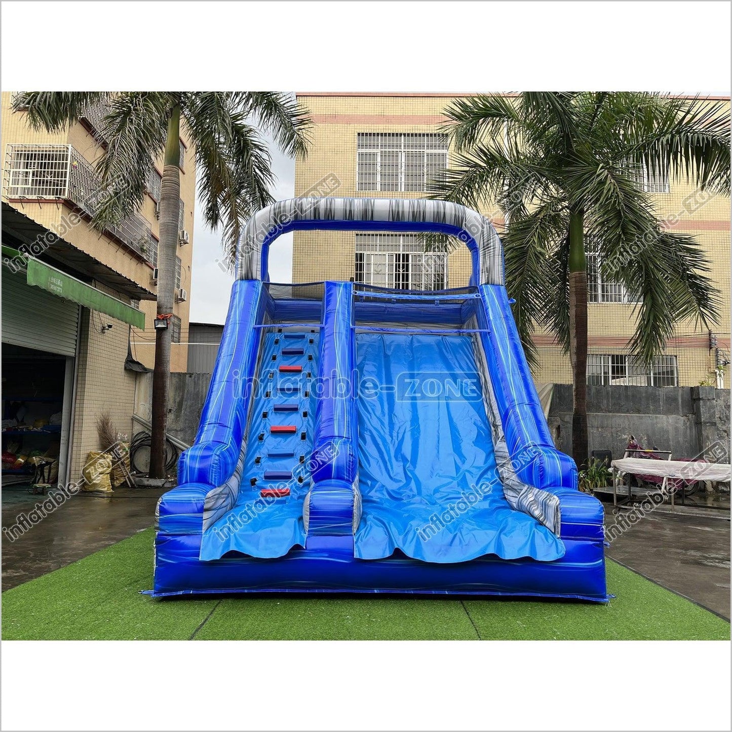 Blow Up Dry Slide Inflatable Pool Inflatable Dry Slide Bounce House - Inflatable-Zone