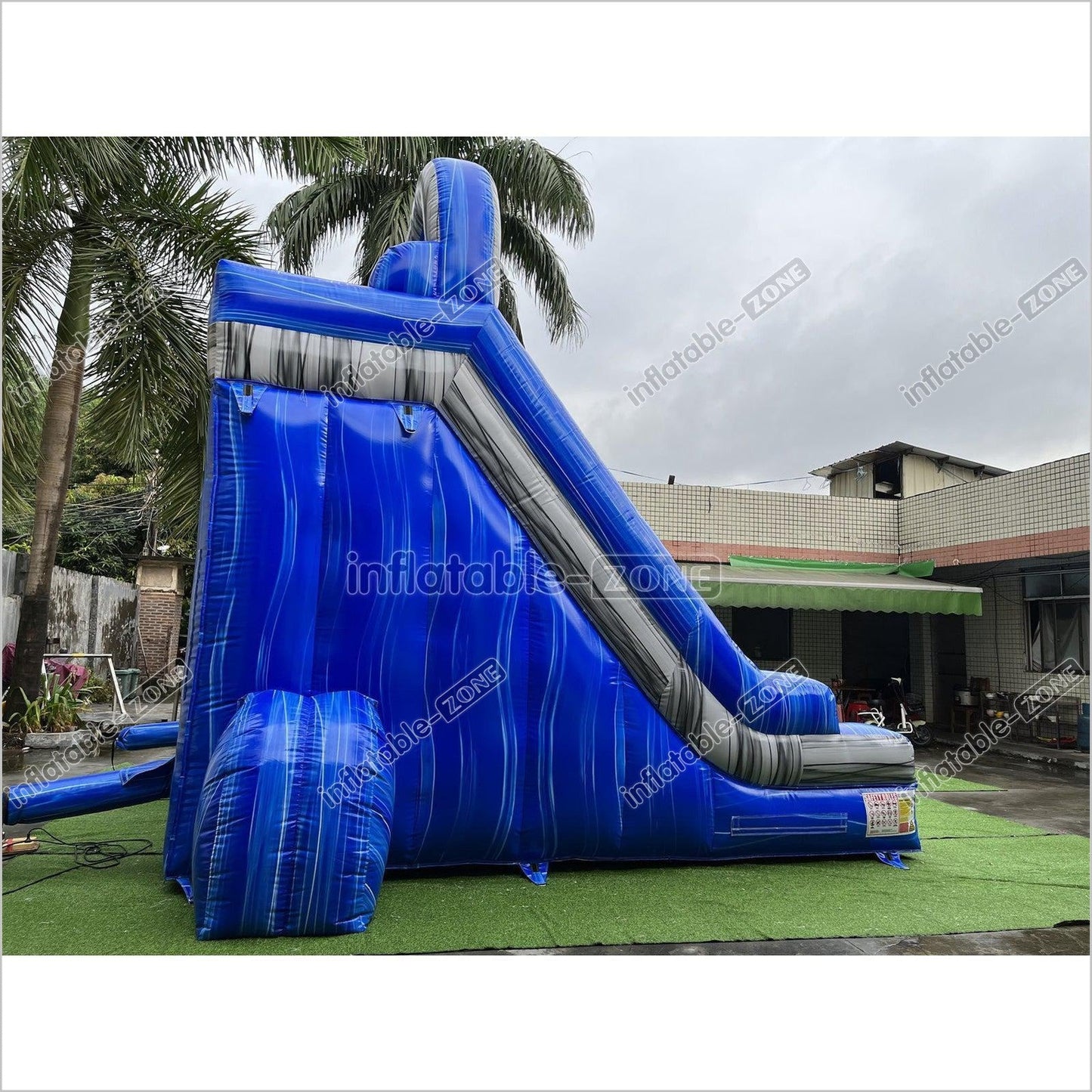 Blow Up Dry Slide Inflatable Pool Inflatable Dry Slide Bounce House - Inflatable-Zone
