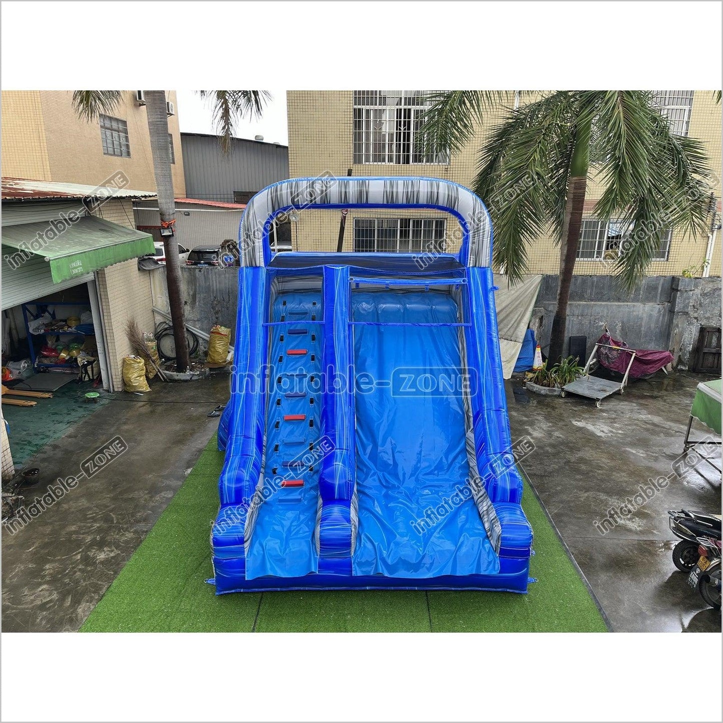 Blow Up Dry Slide Inflatable Pool Inflatable Dry Slide Bounce House - Inflatable-Zone