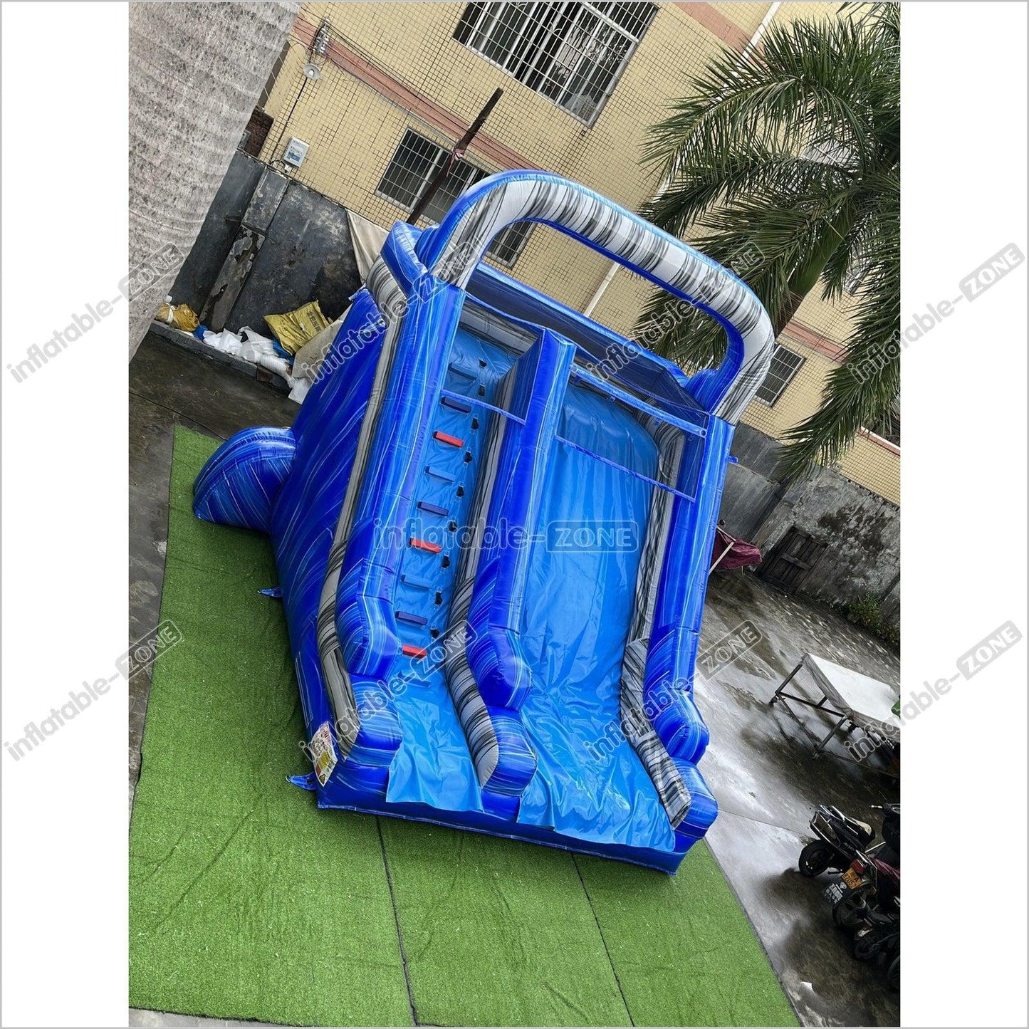 Blow Up Dry Slide Inflatable Pool Inflatable Dry Slide Bounce House - Inflatable-Zone