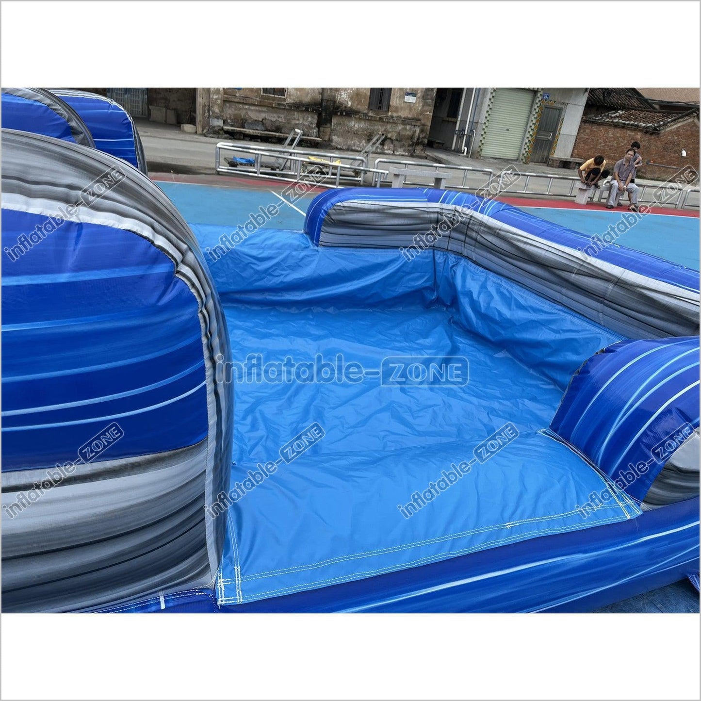 Inflatable Outdoor Water Slide With Water Pool Blow Up Jumping Water Slide - Inflatable-Zone