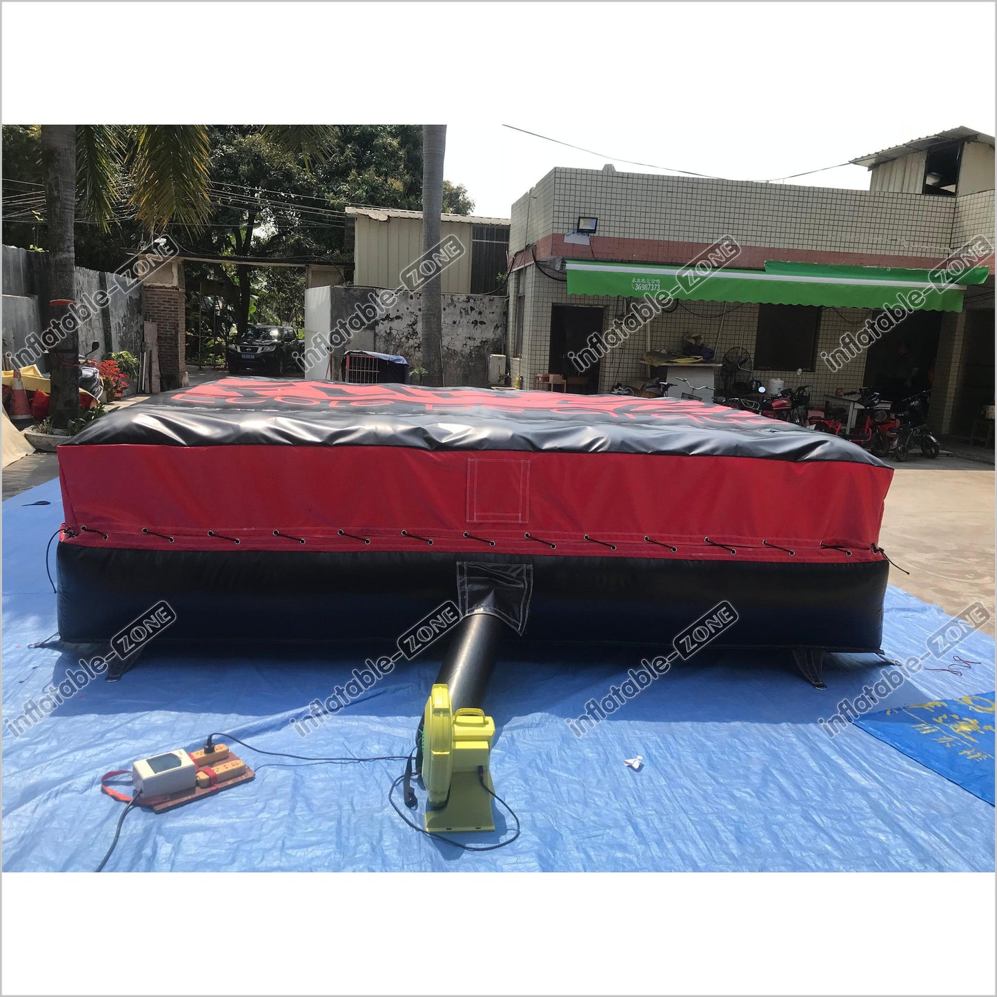 Air Bag Jump, Inflatable Air Bag Foam Pit, Inflatable Airbag Landing - Inflatable-Zone