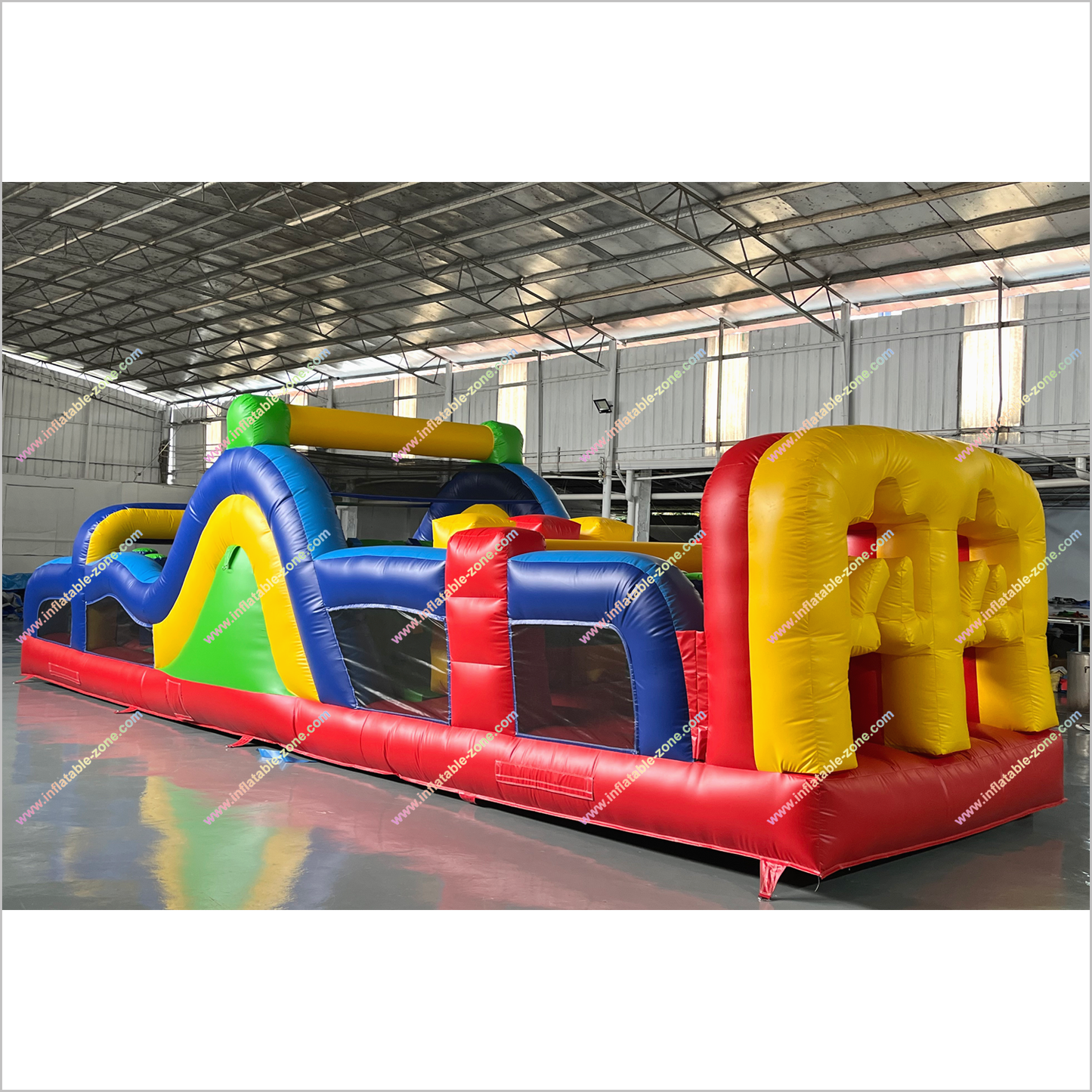 Indoor Assault Course Inflatable Play Ground Best Competitive Games Inflatable Obstacle Course For Adults Near Me
