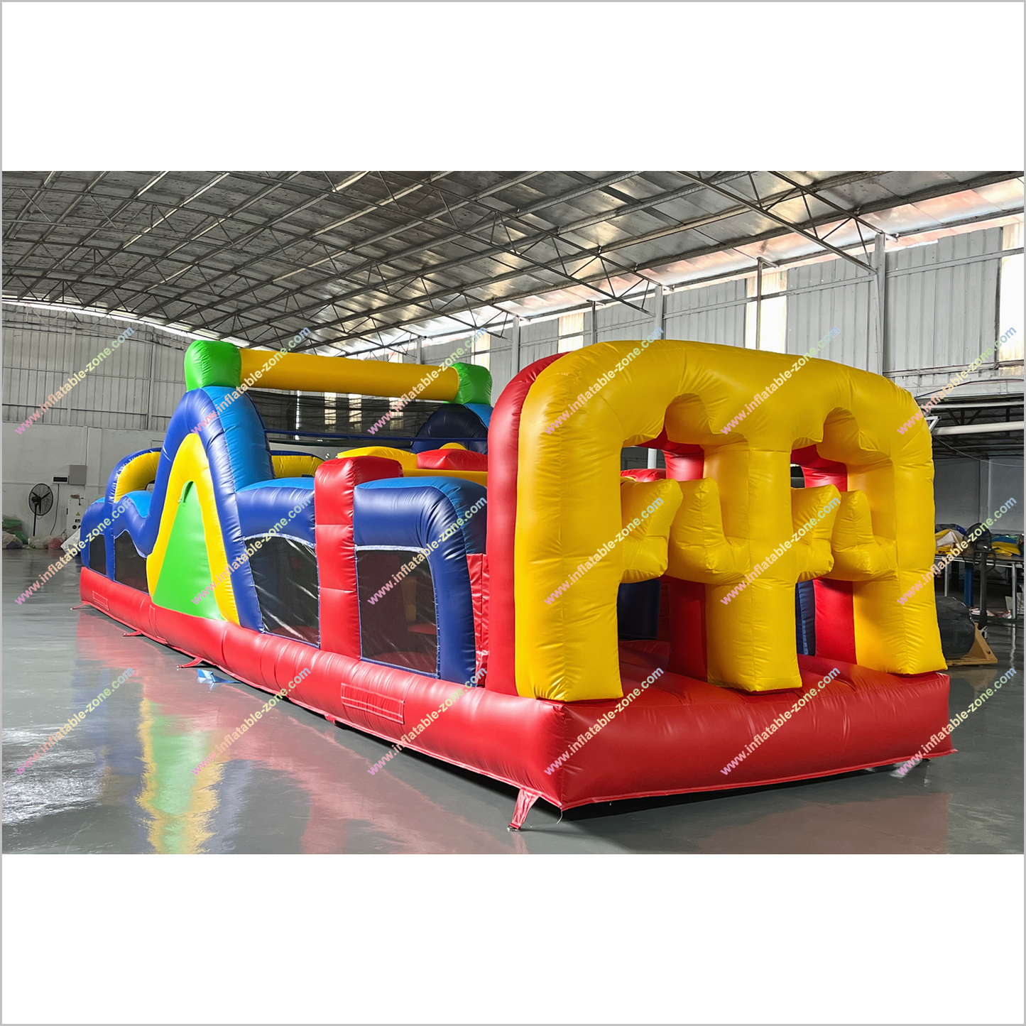 Indoor Assault Course Inflatable Play Ground Best Competitive Games Inflatable Obstacle Course For Adults Near Me