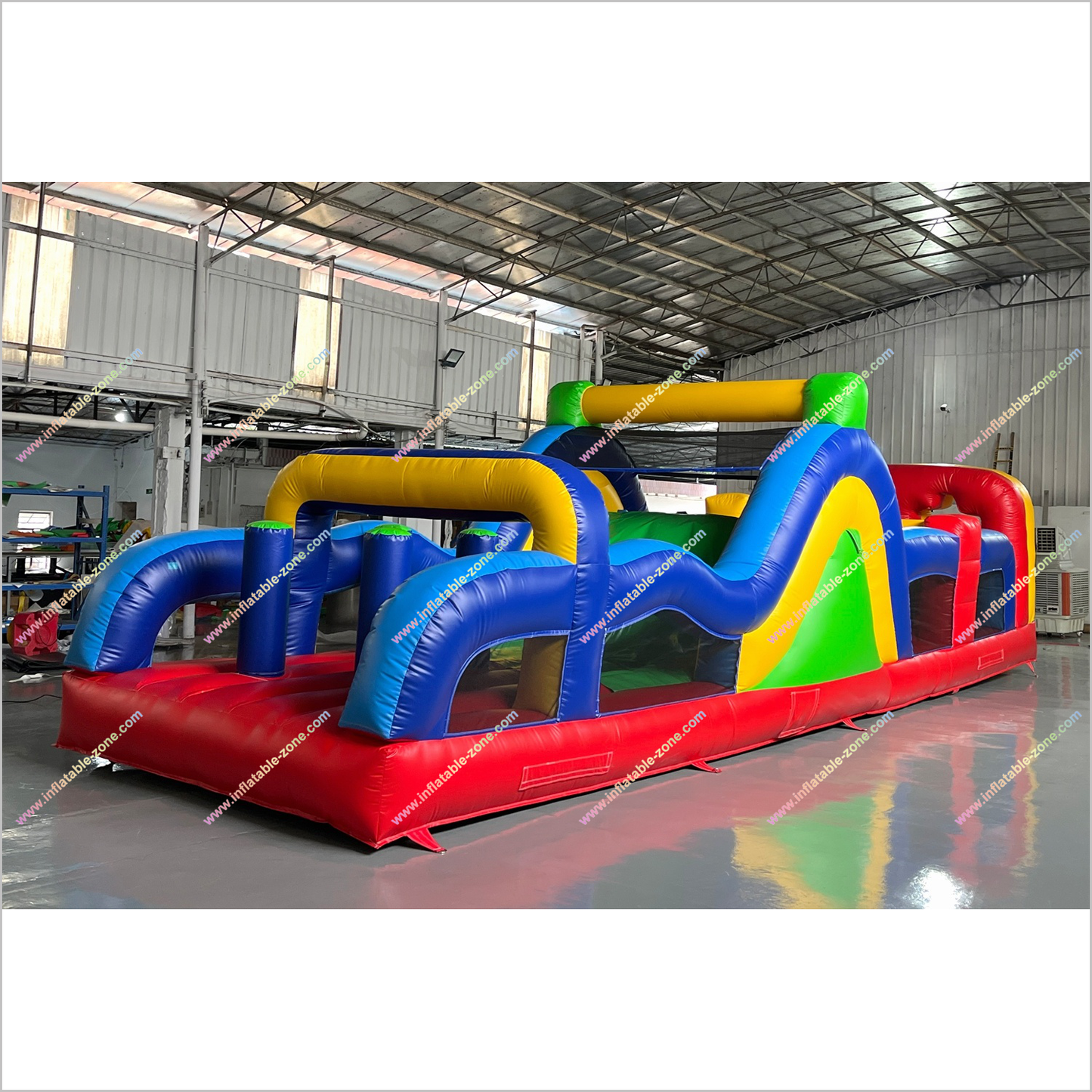 Indoor Assault Course Inflatable Play Ground Best Competitive Games Inflatable Obstacle Course For Adults Near Me