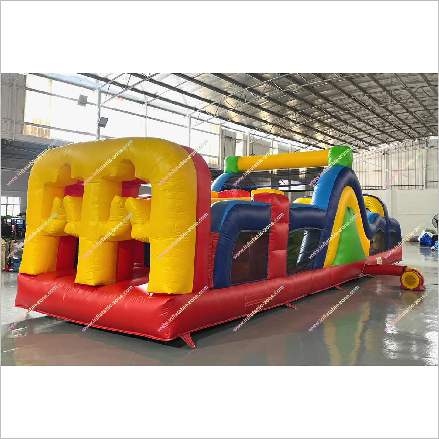 Indoor Assault Course Inflatable Play Ground Best Competitive Games Inflatable Obstacle Course For Adults Near Me