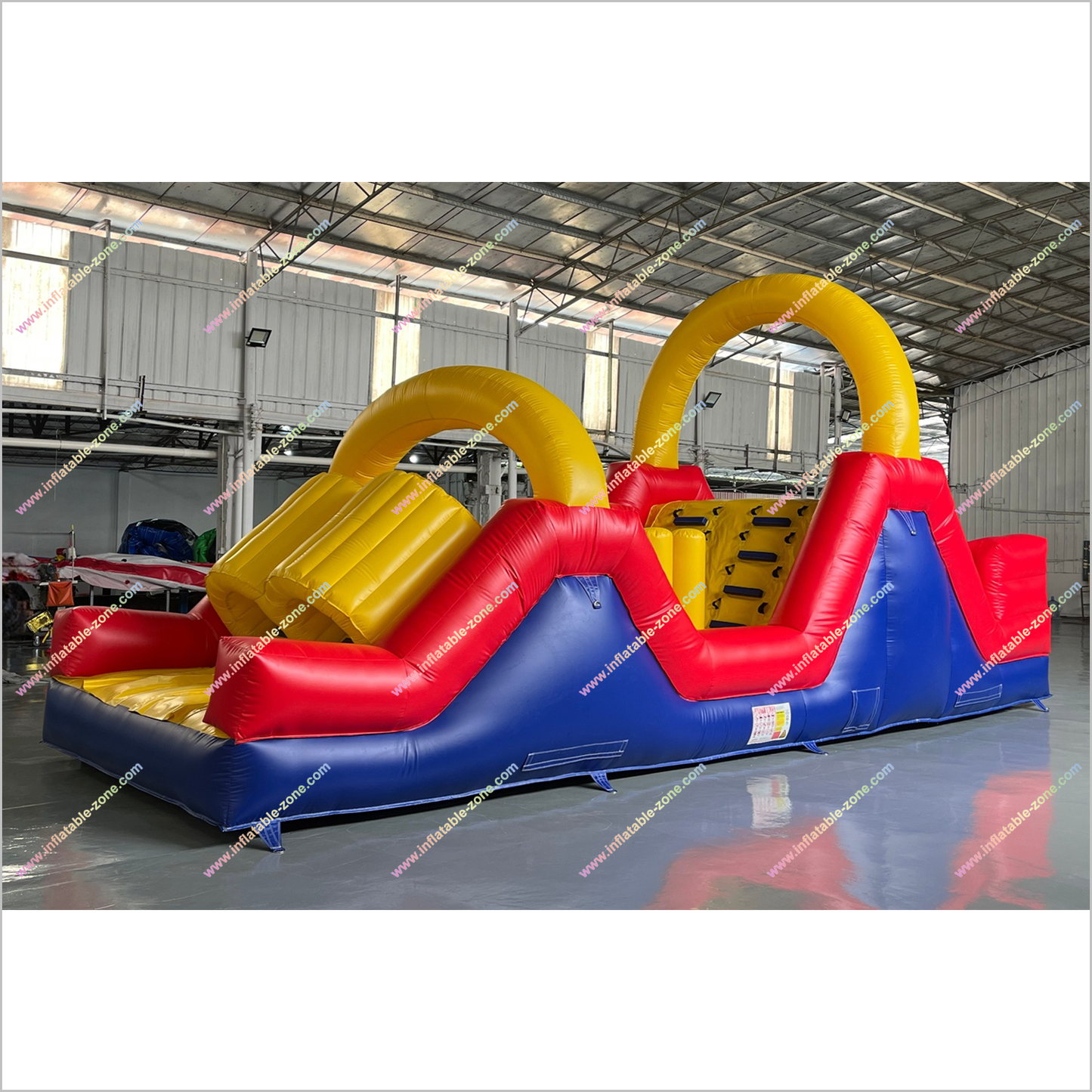 Indoor Inflatable Obstacle Course Entertainment Parks Near Me Commercial Bouncy Slide Assault Courses For Adults
