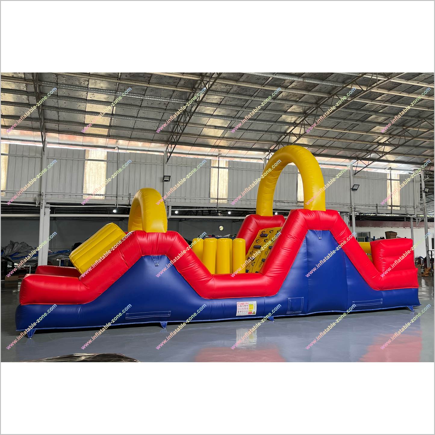 Indoor Inflatable Obstacle Course Entertainment Parks Near Me Commercial Bouncy Slide Assault Courses For Adults