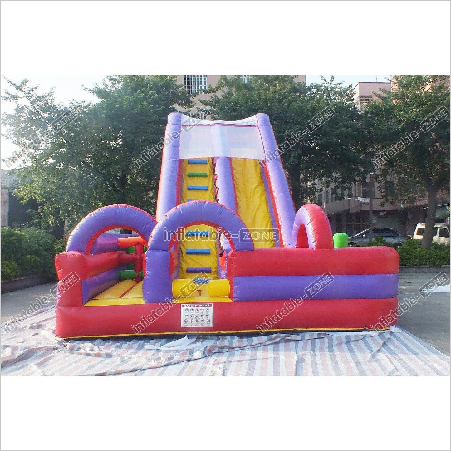 Outdoor Giant Inflatable Slide Sports Game Inflatable Children Amusement Playground Inflatable Bounce Slide - Inflatable-Zone