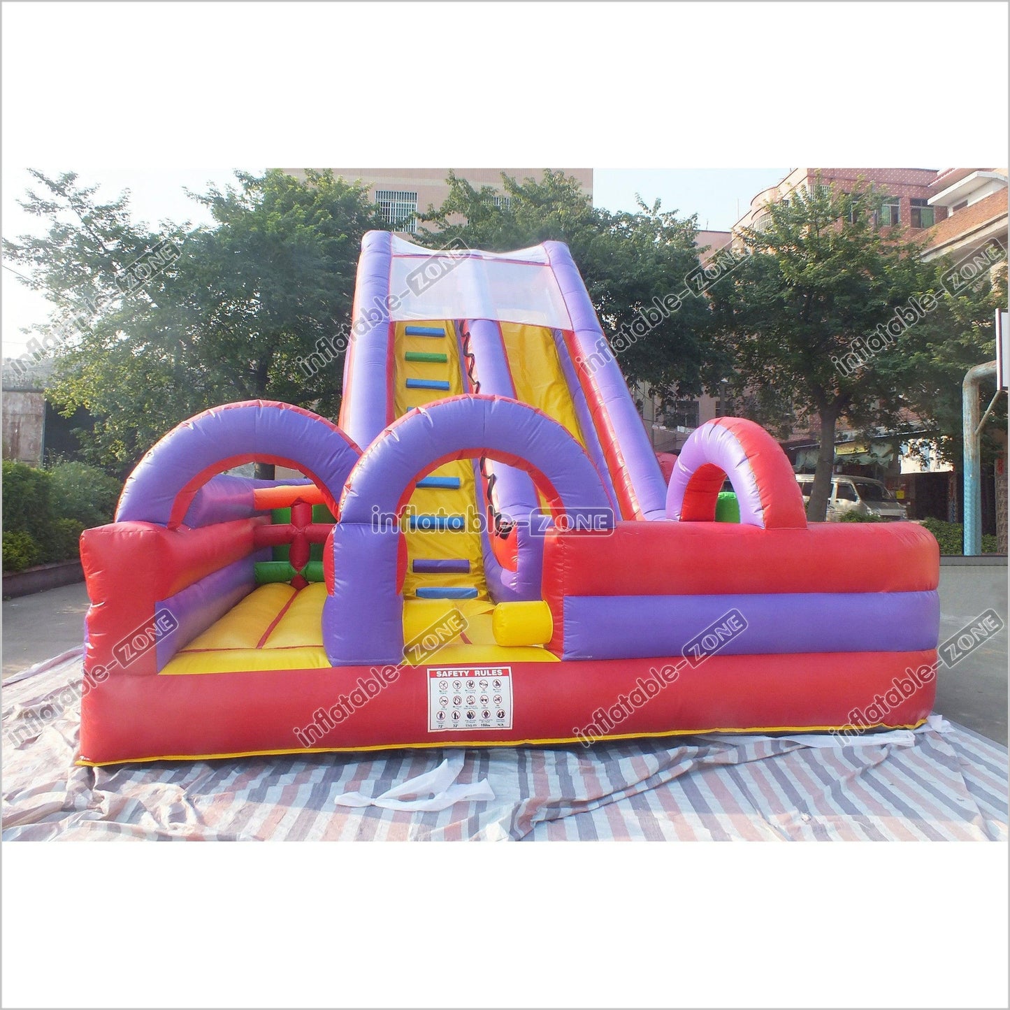Outdoor Giant Inflatable Slide Sports Game Inflatable Children Amusement Playground Inflatable Bounce Slide - Inflatable-Zone