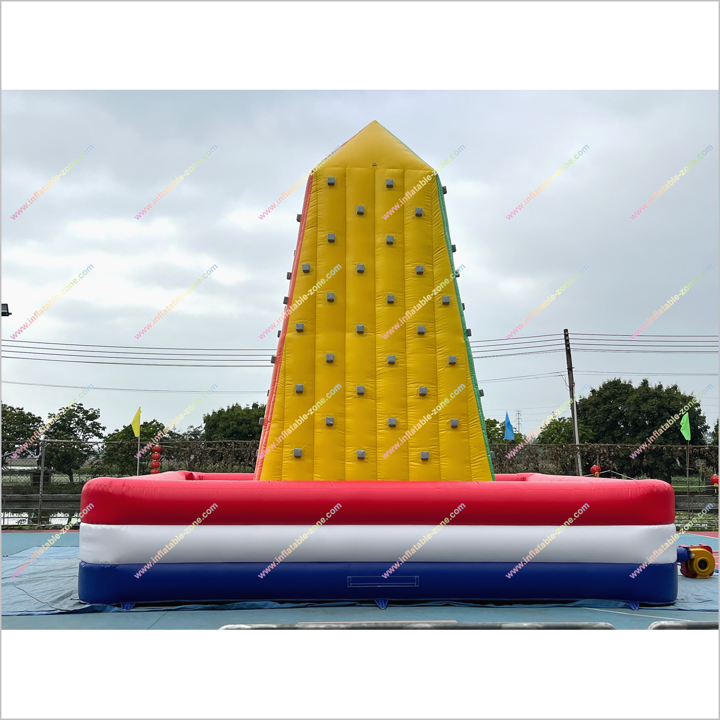 Air Mountain Inflatable Climbing Walls Play Equipment Outdoor Climbing Wall Rocks Tower Games - Inflatable-Zone