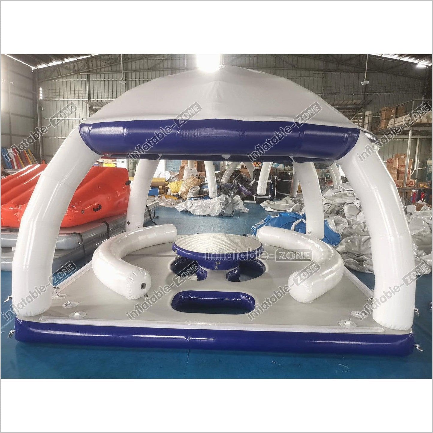 Floating Tent Camping Inflatable Floating Water Tent Beach Bar Commercial Floating Tent For Water - Inflatable-Zone