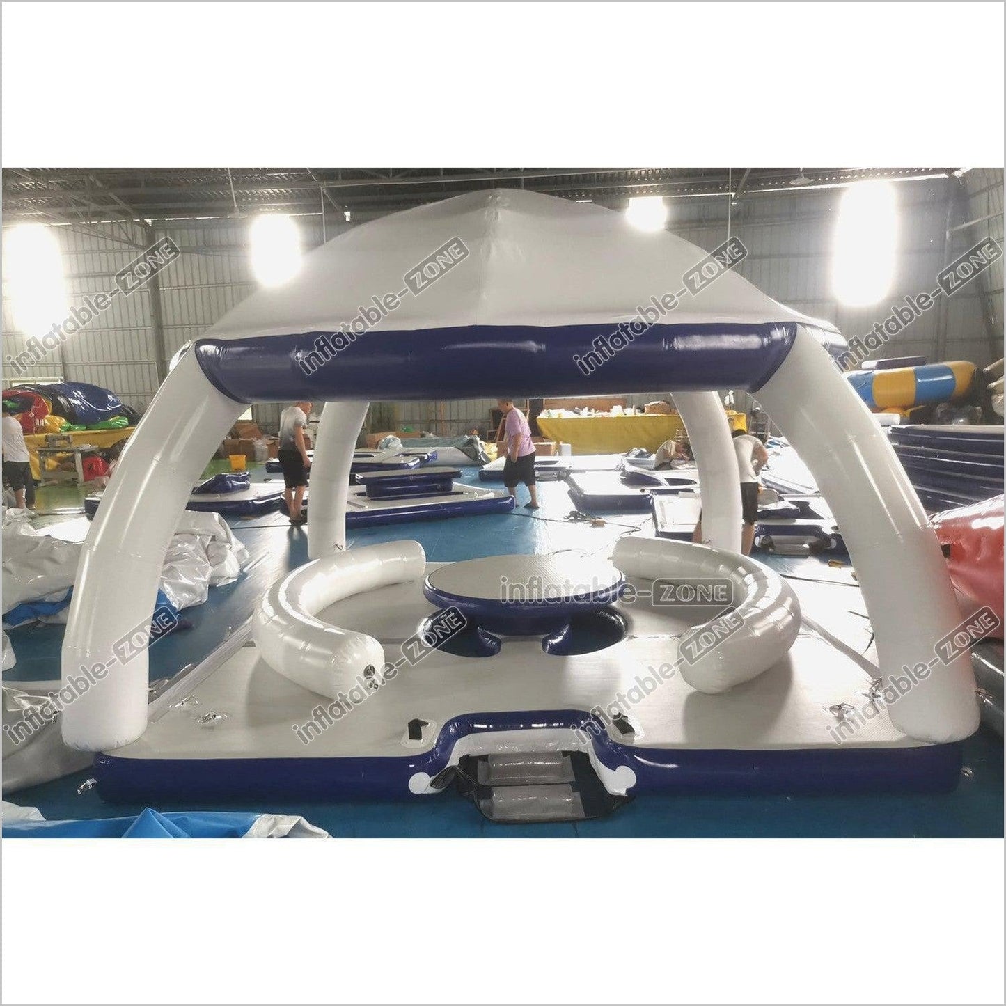 Floating Tent Camping Inflatable Floating Water Tent Beach Bar Commercial Floating Tent For Water - Inflatable-Zone