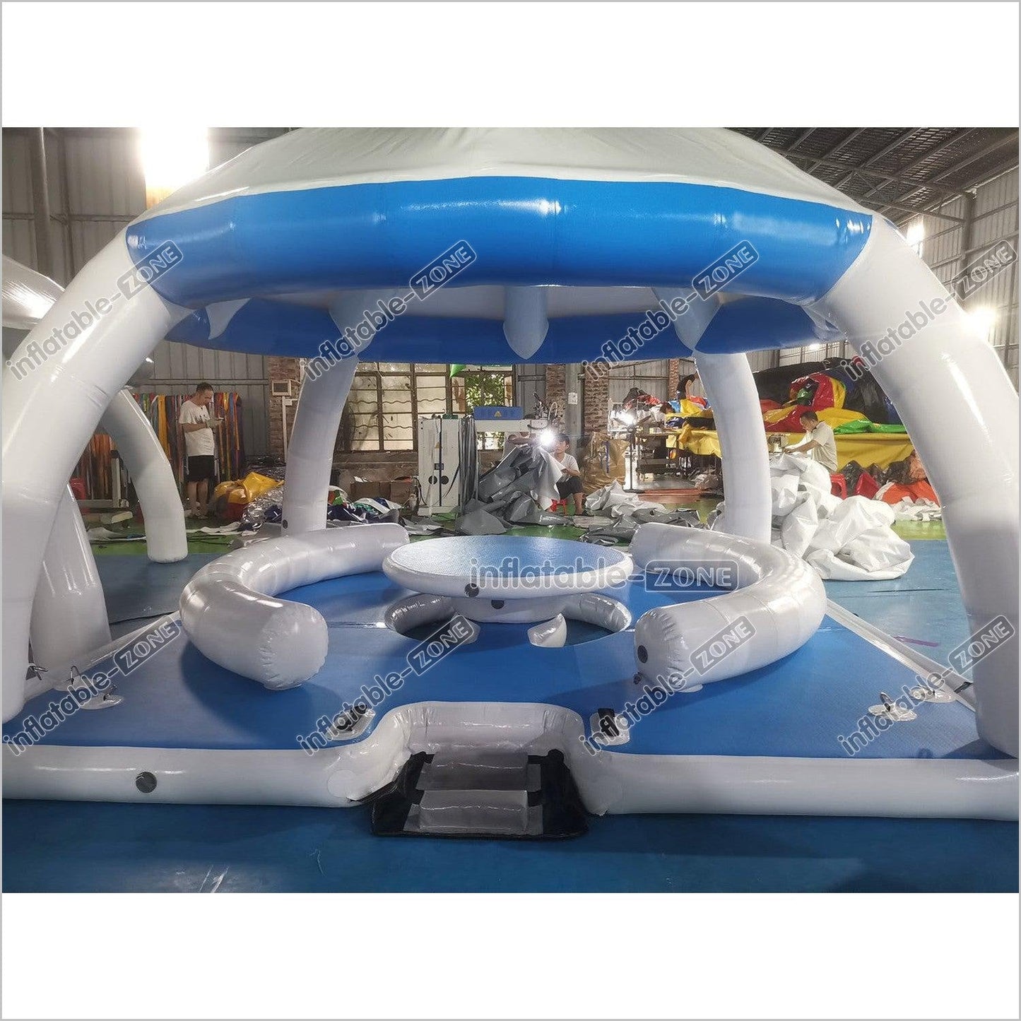 Tent That Floats Outdoor Leisure Party Floating Inflatable Tent Water Games Floating Tents For Sale - Inflatable-Zone