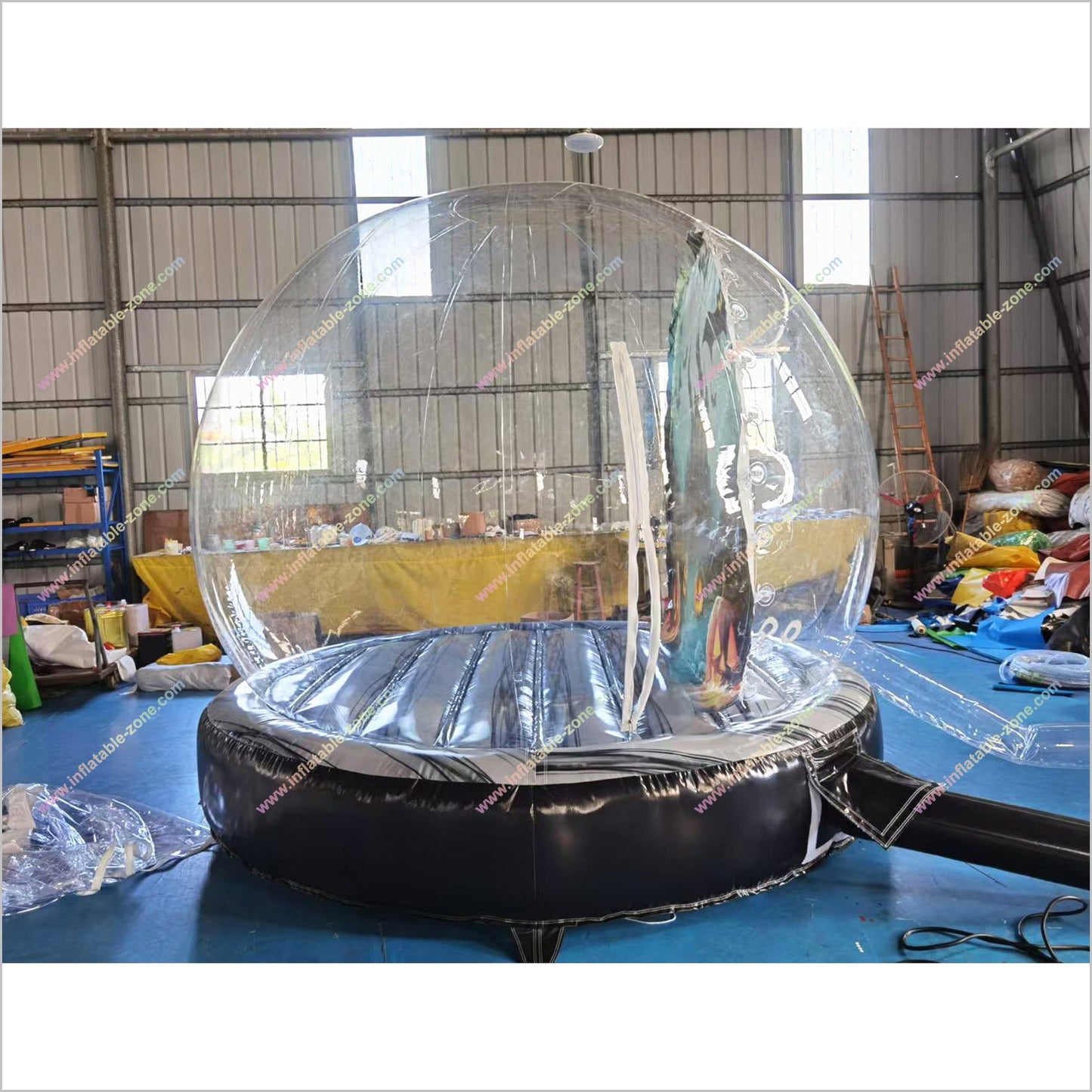 Inflatable Halloween Globe Haunted House Bounce House Pumpkin Snow Globe Bubble Photo Booth Airblown Inflatables - Inflatable-Zone