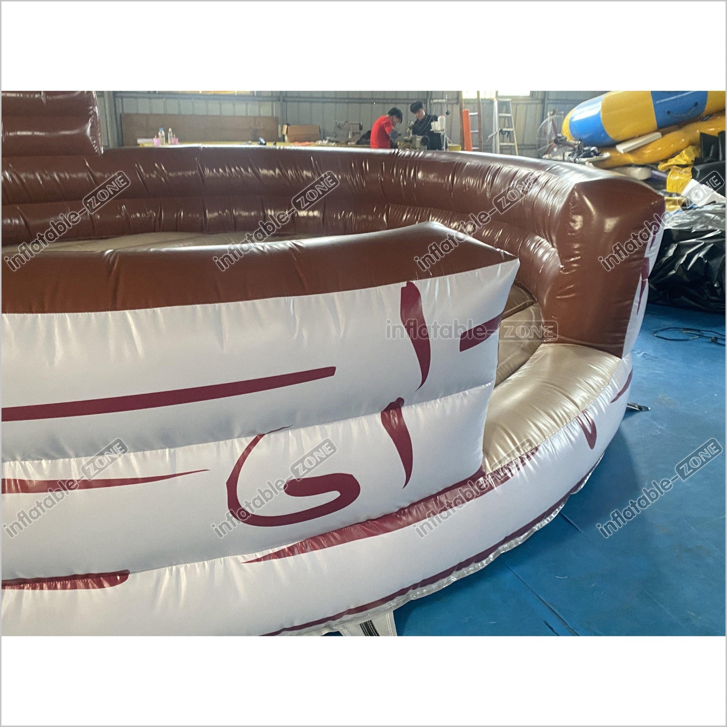 Commercial Inflatable Bull Mat Crazy Rodeo Bull Fight Inflatable Mechanical Bull Ride Sports Game - Inflatable-Zone