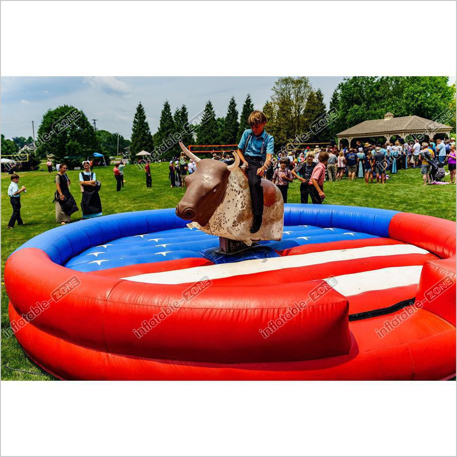 Electric Bull Riding Ride A Bull Inflatable Mechanical Bull For Sale - Inflatable-Zone