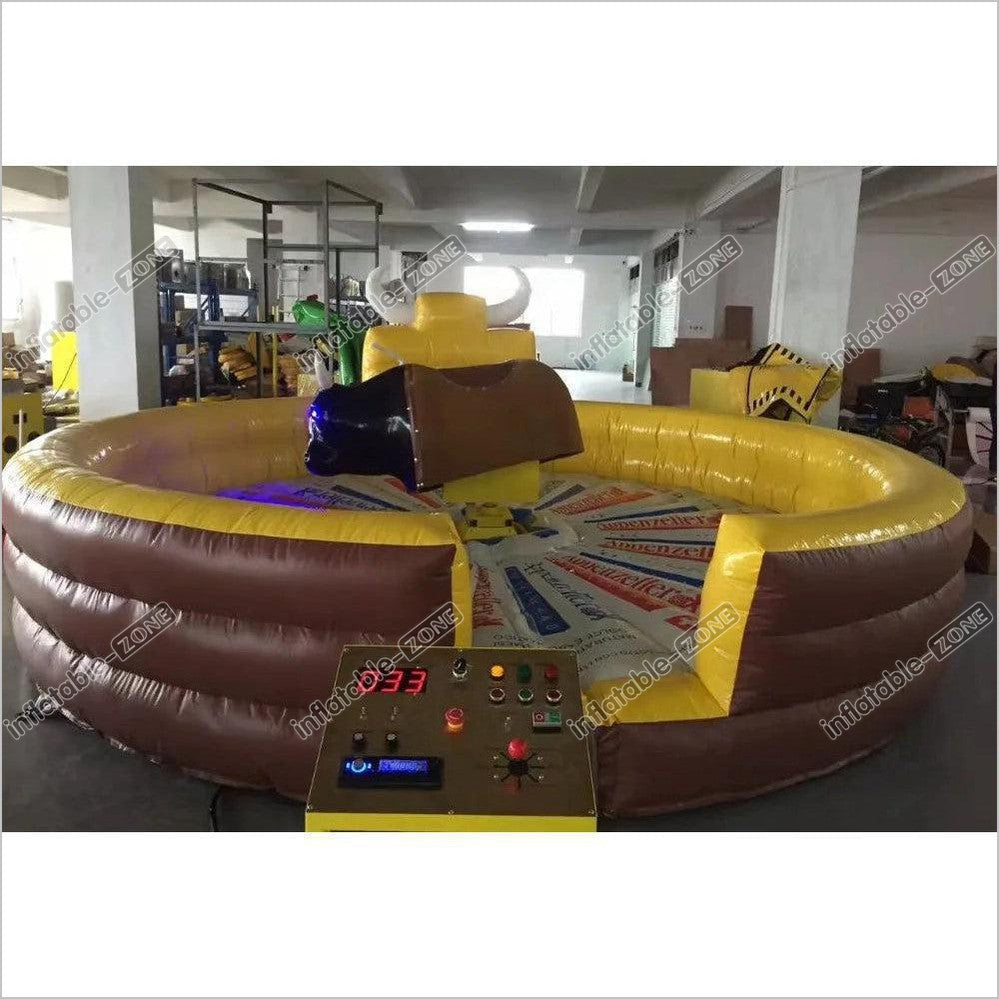 Riding Bull Inflatable Bull Machine Ride Mechanical Bull Ride For Sale - Inflatable-Zone