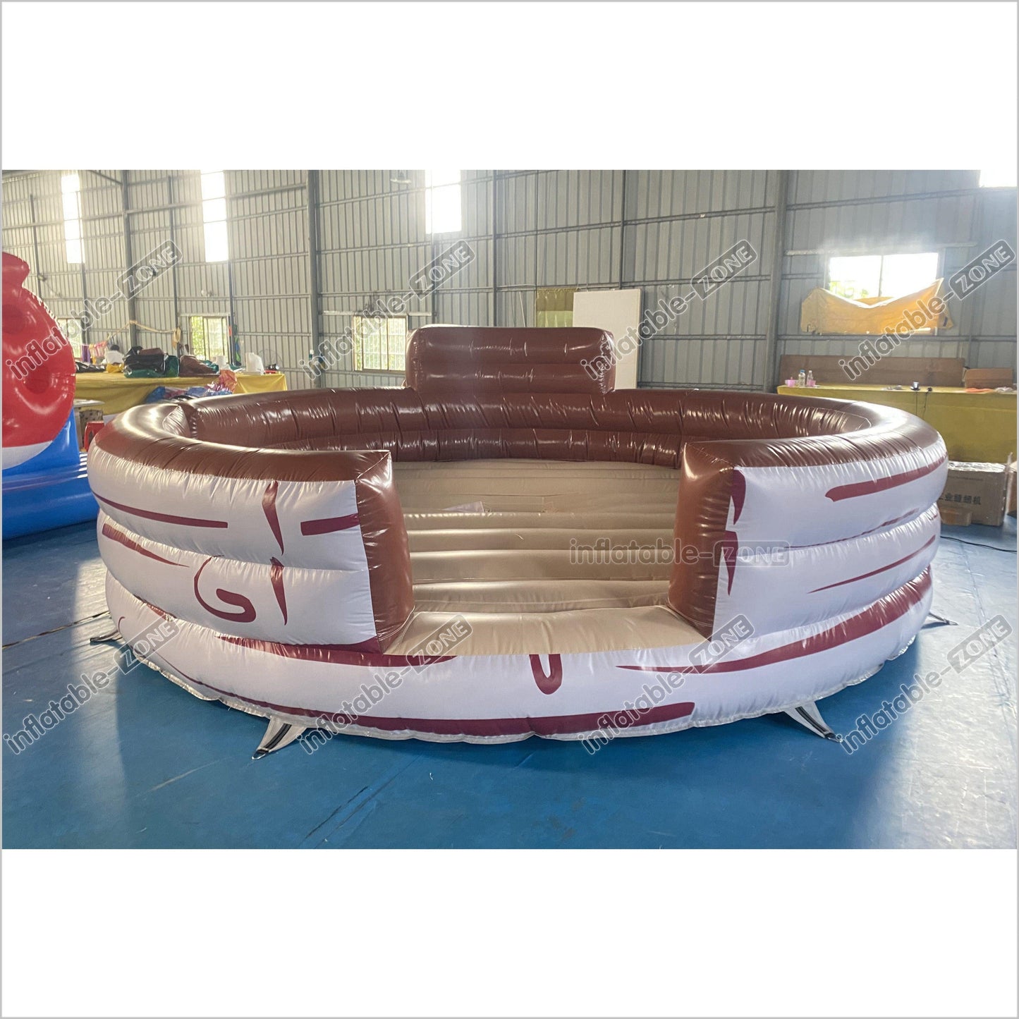 Commercial Inflatable Bull Mat Crazy Rodeo Bull Fight Inflatable Mechanical Bull Ride Sports Game - Inflatable-Zone