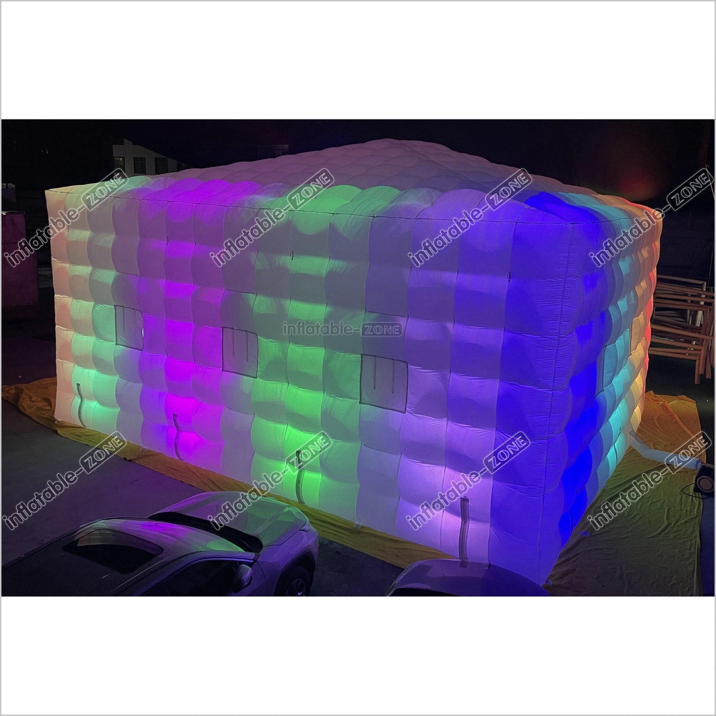 Wall Washer Light Inflatable Nightclub Business Tent Night Club For Party Commercial Wedding Event - Inflatable-Zone