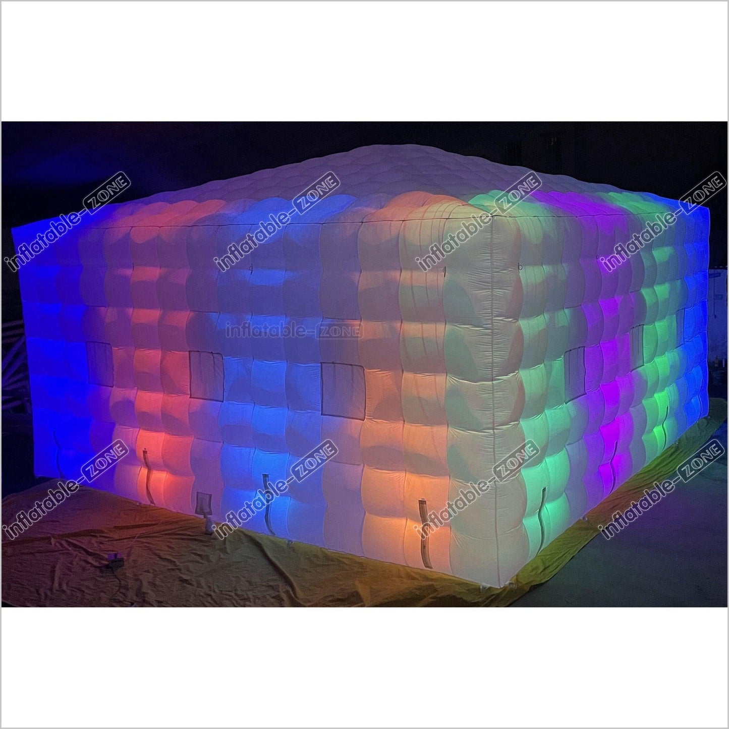 Wall Washer Light Inflatable Nightclub Business Tent Night Club For Party Commercial Wedding Event - Inflatable-Zone